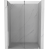 Mexen Velar sliding shower door 140 cm, transparent, chrome - 871-140-000-01-01