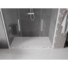 Mexen Velar Duo sliding shower doors 170 cm, transparent, white - 871-170-000-02-20