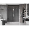 Mexen Velar Duo 170 cm Sliding Shower Doors, Transparent, White - 871-170-000-02-20
