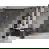 Mexen Velar Duo sliding shower door 170 cm, transparent, gold - 871-170-000-02-50
