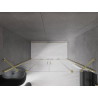 Mexen Velar Duo 170 cm Sliding Shower Doors, Transparent, Brushed Gold - 871-170-000-02-55
