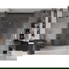 Mexen Velar Duo sliding shower door 200 cm, transparent, brushed copper - 871-200-000-02-65