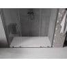 Mexen Velar Duo sliding shower door 180 cm, transparent, gun gray brushed - 871-180-000-02-66