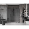 Mexen Velar Duo Sliding Shower Doors 180 cm, Transparent, Black - 871-180-000-02-70