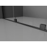 Mexen Velar Duo Sliding Shower Doors 180 cm, Transparent, Black - 871-180-000-02-70