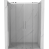 Mexen Velar Duo sliding shower doors 160 cm, transparent, chrome - 871-160-000-02-01