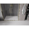 Mexen Velar Duo 150 cm Sliding Shower Doors, Transparent, Gold - 871-150-000-02-50