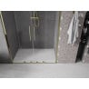 Mexen Velar Duo sliding shower doors 150 cm, transparent, gold - 871-150-000-02-50