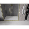 Mexen Velar Duo sliding shower doors 150 cm, transparent, gold brushed - 871-150-000-02-55