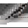 Mexen Velar Duo sliding shower door 160 cm, transparent, brushed gun gray - 871-160-000-02-66