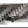 Mexen Velar sliding shower door 90 cm, transparent, Rose gold - 871-090-000-01-60