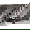 Mexen Velar sliding shower door 90 cm, transparent, Rose gold - 871-090-000-01-60