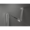 Mexen Velar Duo Sliding Shower Cabin 90 x 90 cm, Transparent, Chrome - 871-090-090-02-01