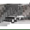 Mexen Velar Duo extendable shower cubicle 90 x 80 cm, transparent, chrome - 871-090-080-02-01