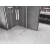 Mexen Velar Duo Sliding Shower Enclosure 90 x 90 cm, Transparent, White - 871-090-090-02-20