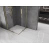 Mexen Velar Duo sliding shower cabin 80 x 80 cm, transparent, gold - 871-080-080-02-50
