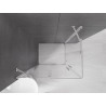 Mexen Velar Sliding Shower Enclosure Duo 100 x 90 cm, Transparent, Chrome - 871-100-090-02-01