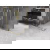 Mexen Velar Duo extendable shower cubicle 80 x 80 cm, transparent, brushed gold - 871-080-080-02-55