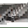 Mexen Velar Duo sliding shower door 140 cm, transparent, Rose gold - 871-140-000-02-60