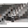 Mexen Velar Duo sliding shower door 160 cm, transparent, Rose gold - 871-160-000-02-60