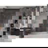 Mexen Velar Duo sliding shower door 140 cm, transparent, brushed copper - 871-140-000-02-65