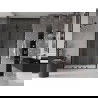 Mexen Velar Duo sliding shower door 140 cm, transparent, black - 871-140-000-02-70