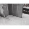 Mexen Velar sliding shower cabin 90 x 75 cm, transparent, chrome - 871-090-075-01-01