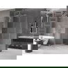 Mexen Velar extendable shower cubicle 100 x 70 cm, transparent, chrome - 871-100-070-01-01