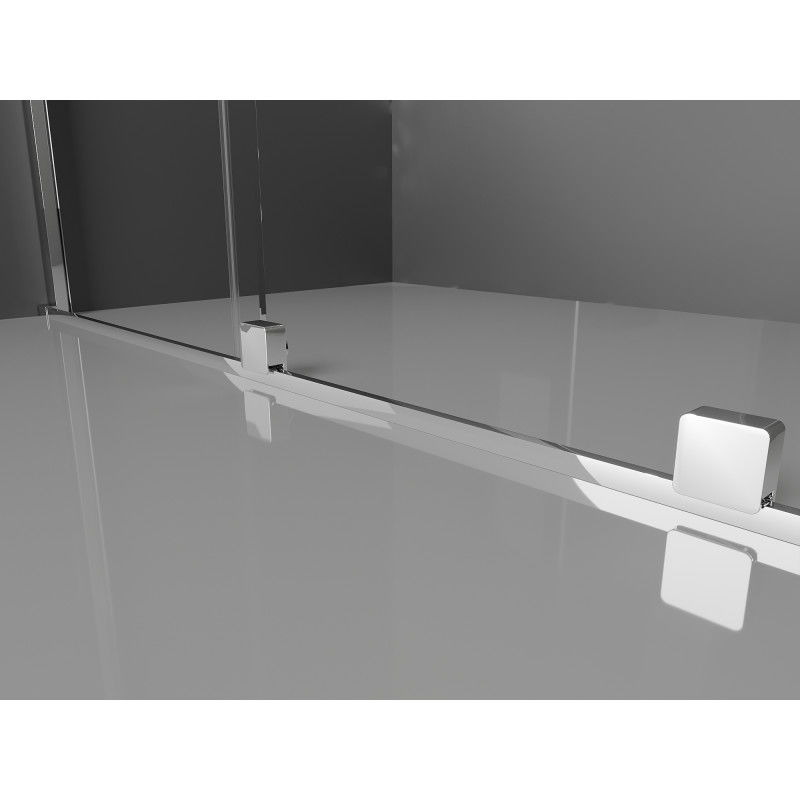 Mexen Velar sliding shower cabin 120 x 110 cm, transparent, chrome - 871-120-110-01-01