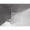 Mexen Velar retractable shower cabin 90 x 90 cm, transparent, chrome - 871-090-090-01-01