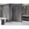 Mexen Velar sliding shower enclosure 100 x 100 cm, transparent, chrome - 871-100-100-01-01