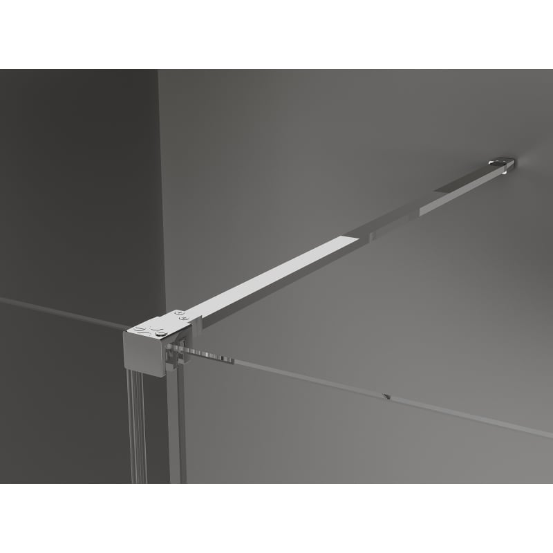 Mexen Velar sliding shower enclosure 140 x 90 cm, transparent, chrome - 871-140-090-01-01