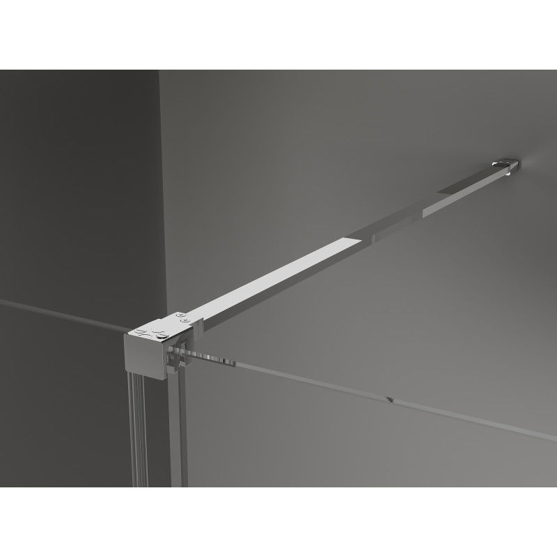 Mexen Velar sliding shower cabin 150 x 85 cm, transparent, chrome - 871-150-085-01-01