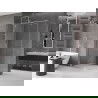Mexen Velar extendable shower cubicle 150 x 80 cm, transparent, chrome - 871-150-080-01-01