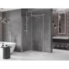 Mexen Velar 160 x 70 cm Sliding Shower Enclosure, Transparent, Chrome - 871-160-070-01-01