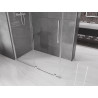 Mexen Velar sliding shower cabin 150 x 90 cm, transparent, chrome - 871-150-090-01-01