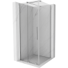 Mexen Velar sliding shower cabin 120 x 120 cm, transparent, chrome - 871-120-120-01-01