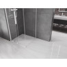 Mexen Velar sliding shower cabin 120 x 120 cm, transparent, white - 871-120-120-01-20