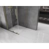 Mexen Velar sliding shower cabin 110 x 110 cm, transparent, gold - 871-110-110-01-50
