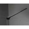 Mexen Velar sliding shower cabin 110 x 75 cm, transparent, black - 871-110-075-01-70
