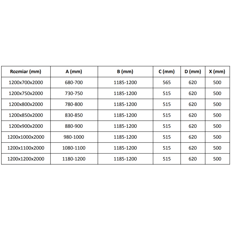 Mexen Velar sliding shower cabin 120 x 90 cm, transparent, rose gold - 871-120-090-01-60