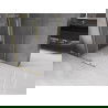 Mexen Velar extendable shower cubicle 110 x 110 cm, transparent, brushed gold - 871-110-110-01-55