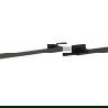 Mexen Asis towel hanger, Black - 7017624-70