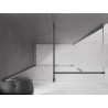 Mexen Velar sliding shower cabin 160 x 85 cm, transparent, gun gray brushed - 871-160-085-01-66