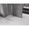 Mexen Velar Walk-in Sliding Shower Panel 90 x 200 cm, Transparent 8 mm, Chrome - 871-090-000-03-01