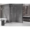 Mexen Velar Walk-in Shower Wall 100 x 200 cm, Transparent 8 mm, Chrome - 871-100-000-03-01