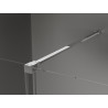 Mexen Velar sliding shower wall Walk-in 120 x 200 cm, transparent 8 mm, chrome - 871-120-000-03-01