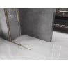 Mexen Velar sliding shower wall Walk-in 90 x 200 cm, transparent 8 mm, gold - 871-090-000-03-50