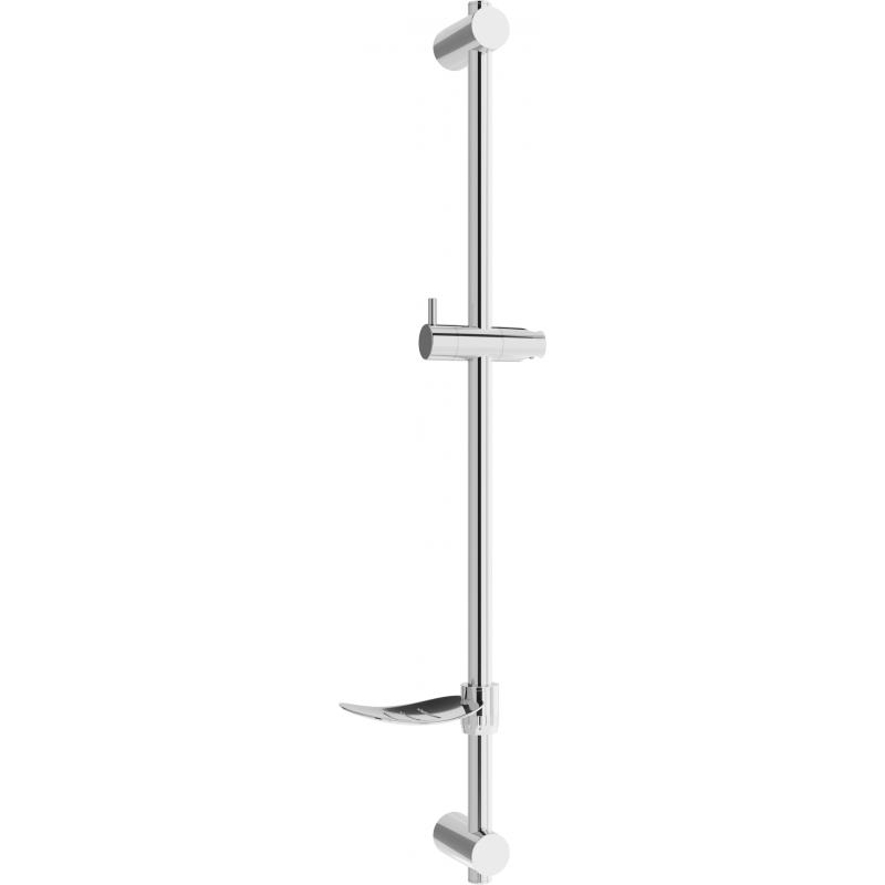 Mexen DF shower bar with a soap dish 80 cm, Chrome - 79382-00