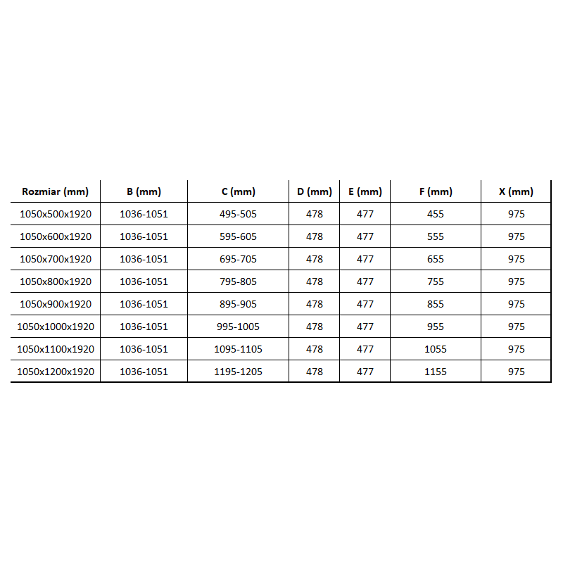 Mexen Lima folding shower enclosure 105 x 120 cm, transparent, chrome - 856-105-120-01-00